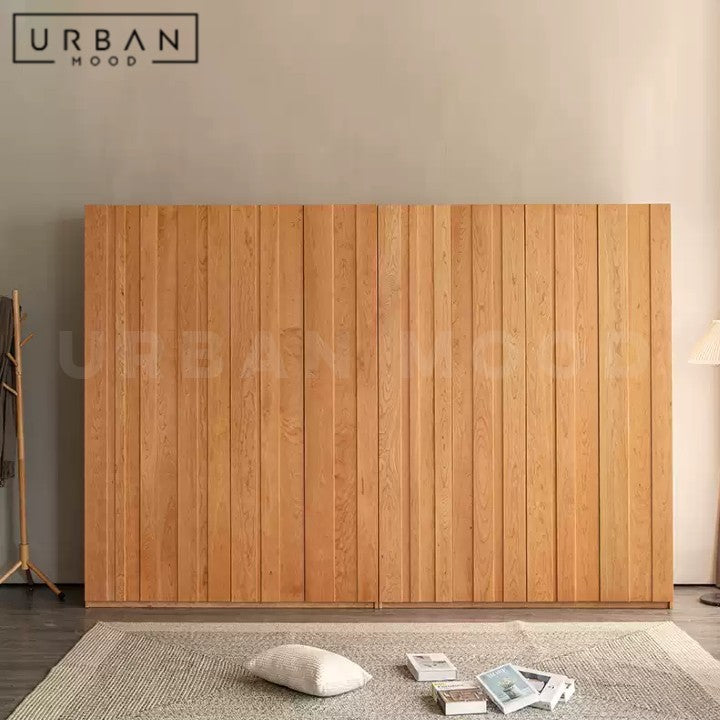LUMIO Modern Solid Wood Wardrobe