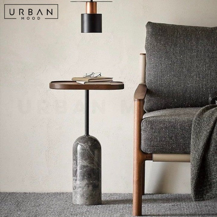 LUQUE Modern Marble Side Table