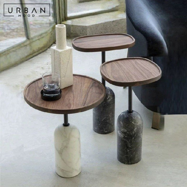 LUQUE Modern Marble Side Table