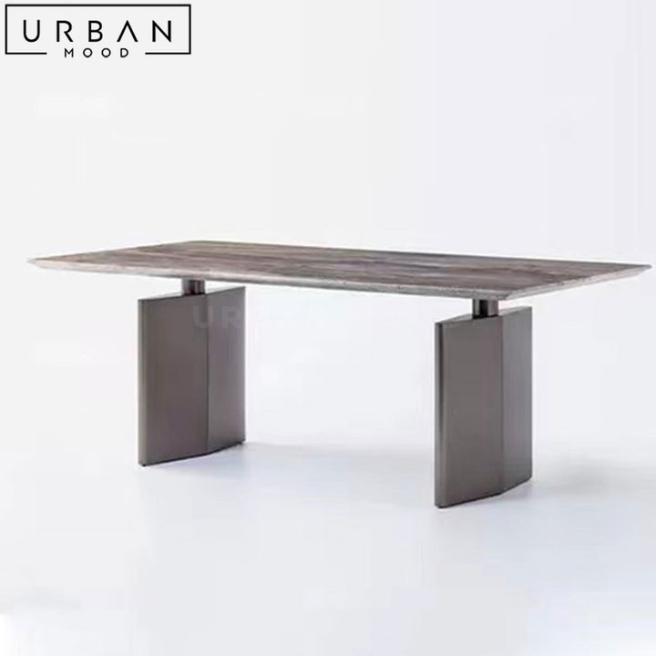 LUTTON Modern Marble Dining Table