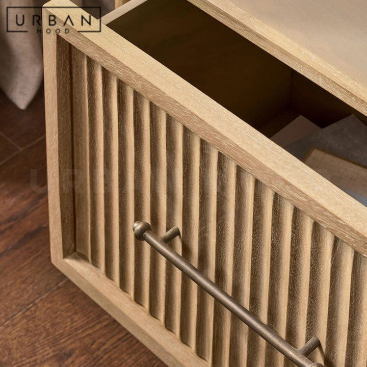LUXEN Modern Solid Wood Shelf