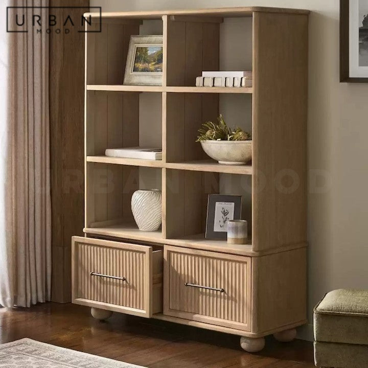 LUXEN Modern Solid Wood Shelf