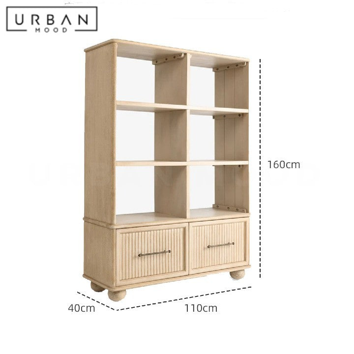 LUXEN Modern Solid Wood Shelf