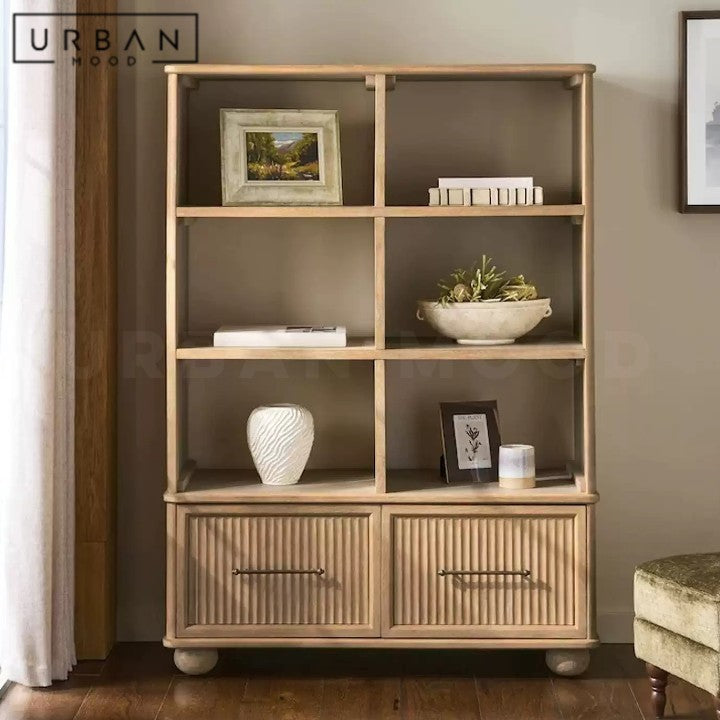 LUXEN Modern Solid Wood Shelf