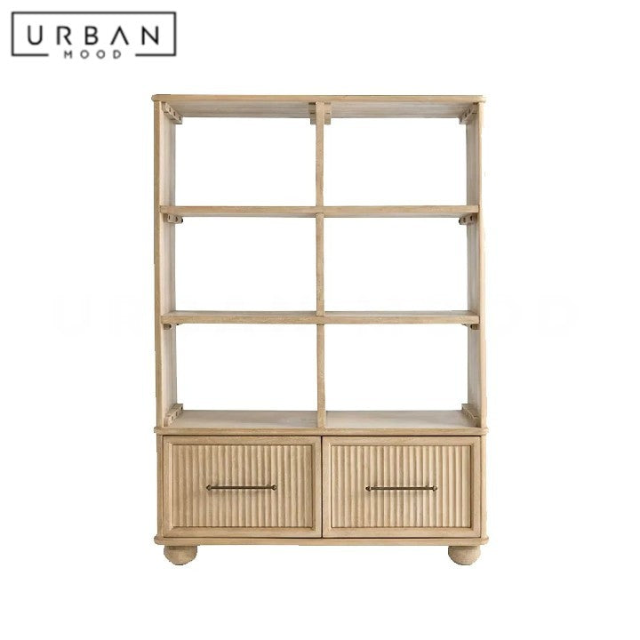 LUXEN Modern Solid Wood Shelf