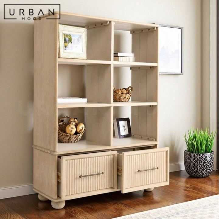 LUXEN Modern Solid Wood Shelf