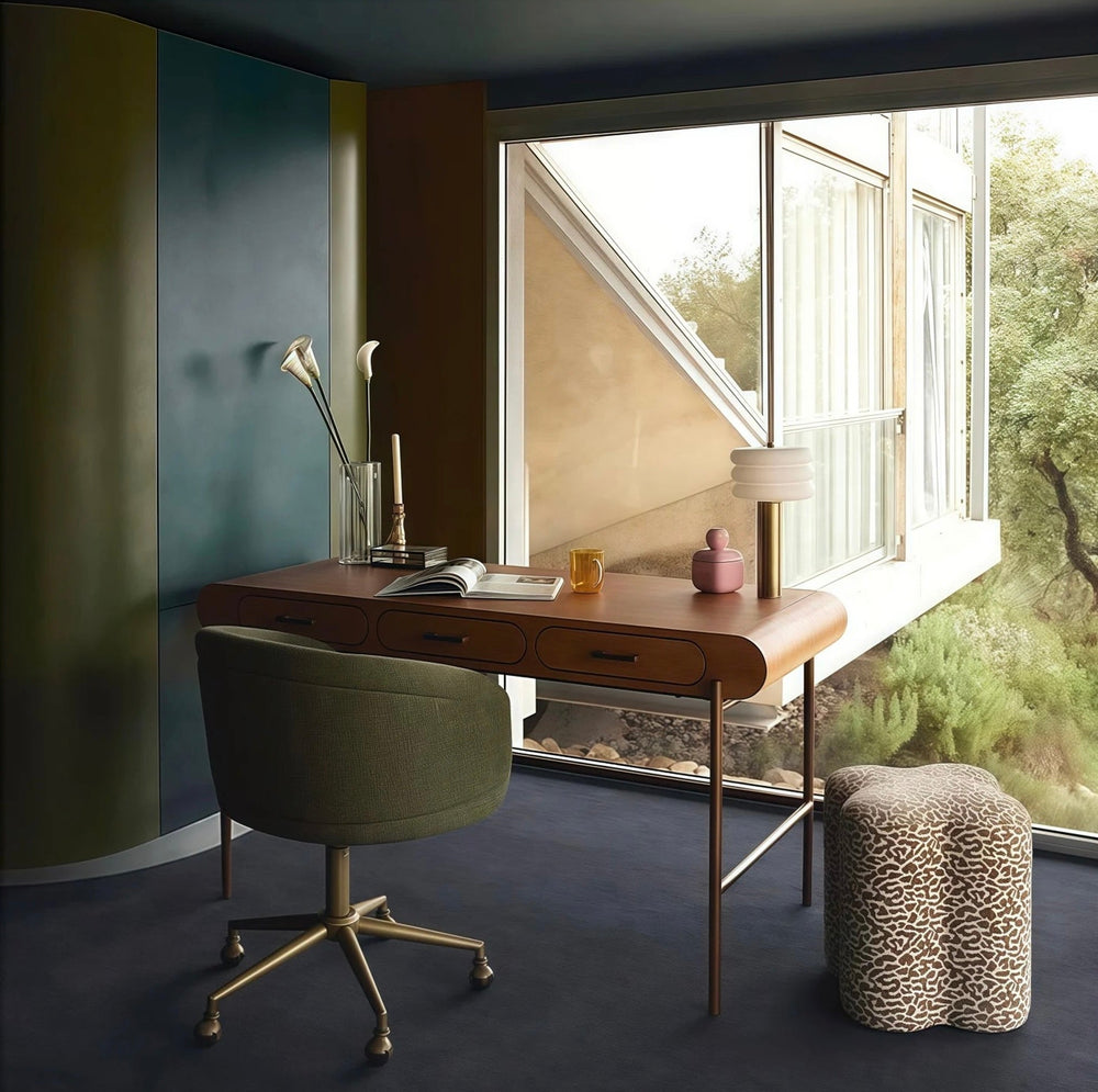 LUXO Modern Solid Wood Study Table - Urban Mood Singapore