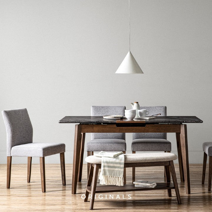 LYSAK Modern Extendable Dining Table