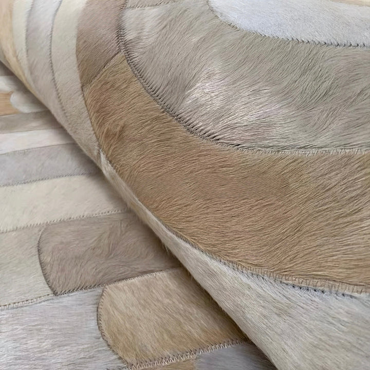 LYTH Modern Cowhide Leather Rug - Urban Mood Singapore