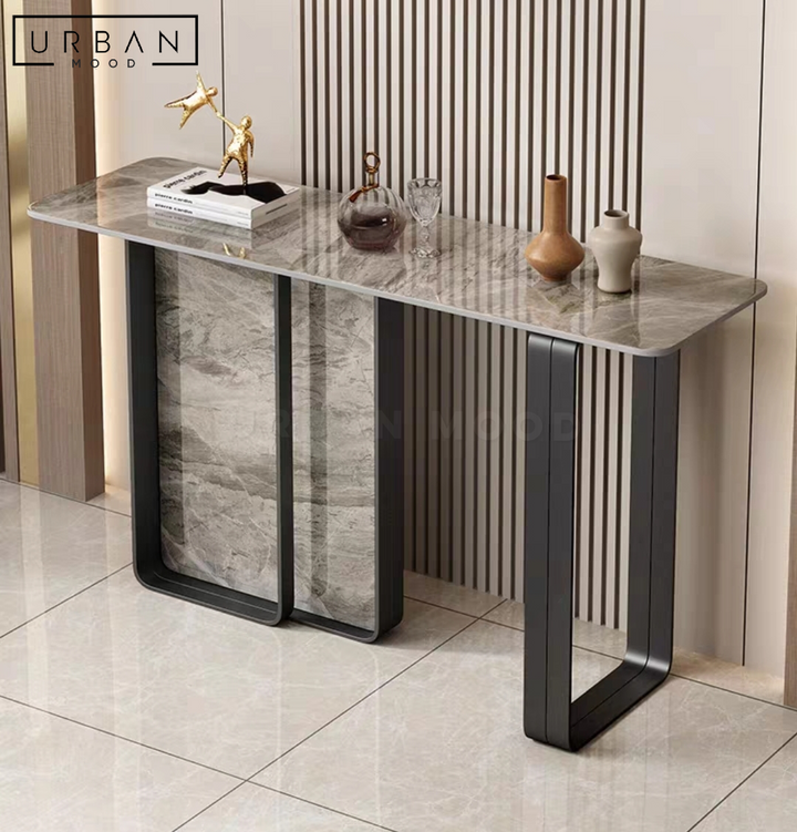 LASSY Modern Sintered Stone Console Table