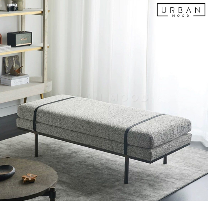 LIDDEL Modern Fabric Bench