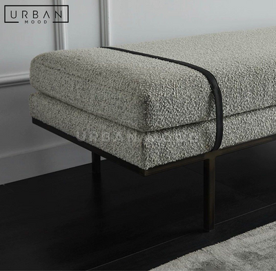 LIDDEL Modern Fabric Bench
