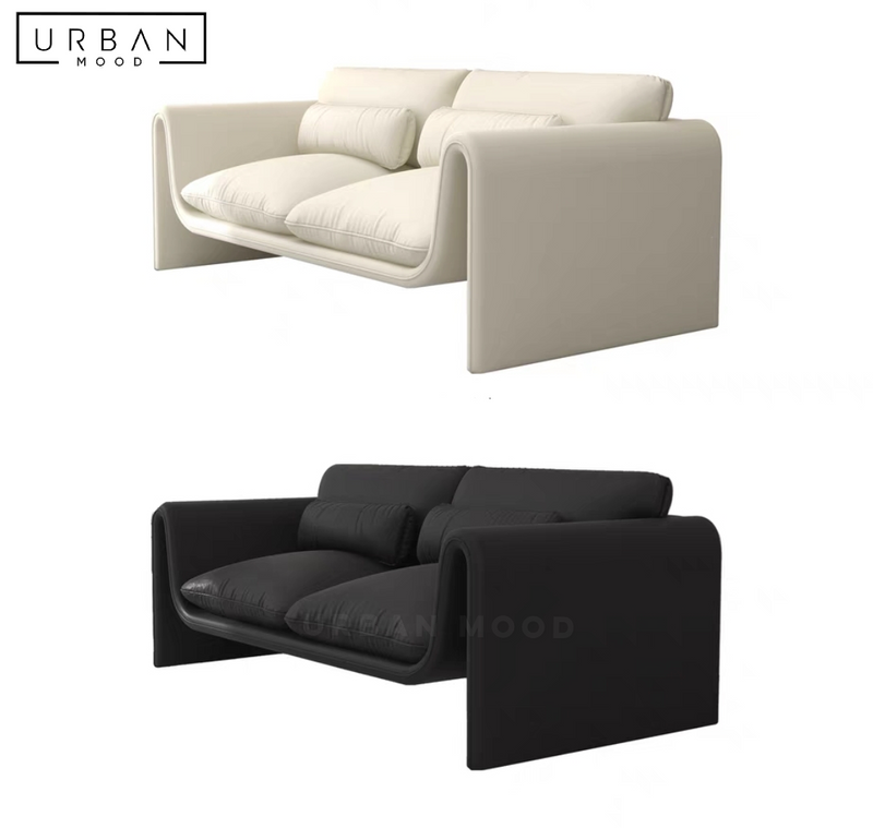LINGER Modern Leathaire Sofa