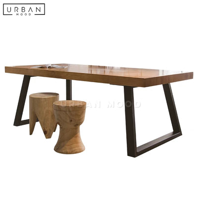 MANSER Solid Wood Writing Table