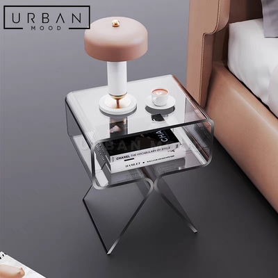 LYME Modern Acrylic Side Table