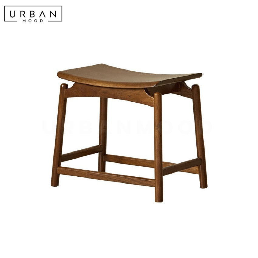 MACAN Modern Solid Wood Stool