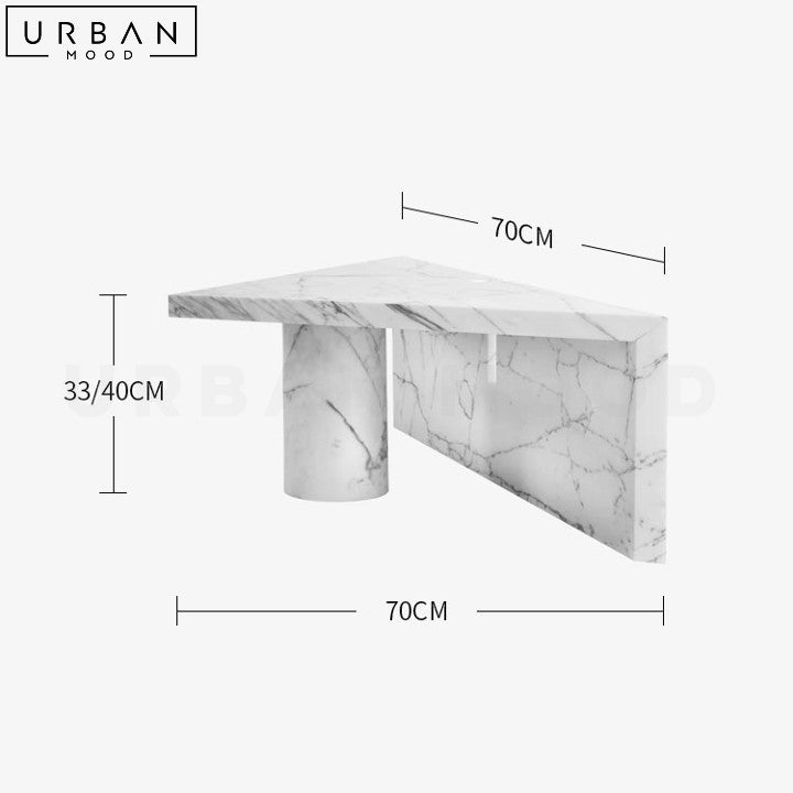 MACAREN Modern Marble Coffee Table