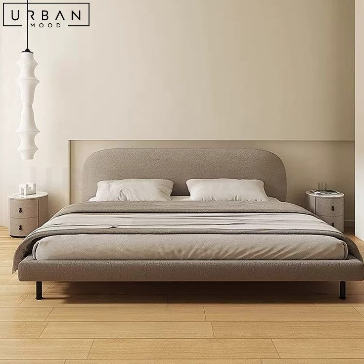 MADALIN Modern Fabric Bedframe