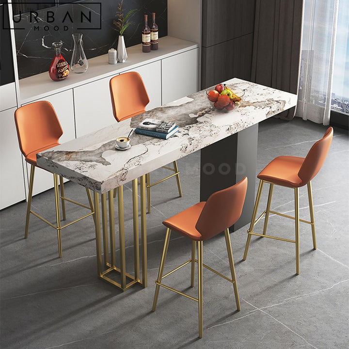 MADRE Modern Sintered Stone Bar Table