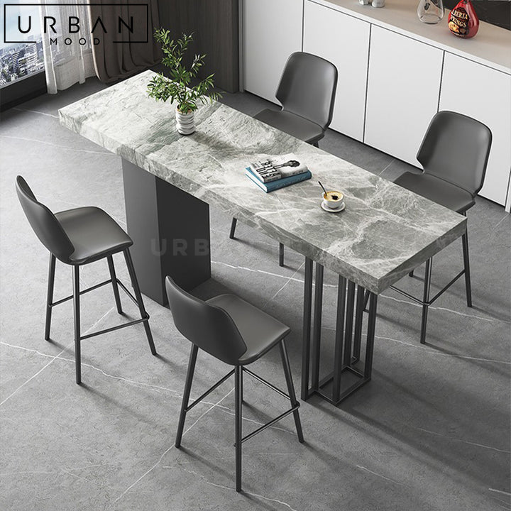 MADRE Modern Sintered Stone Bar Table