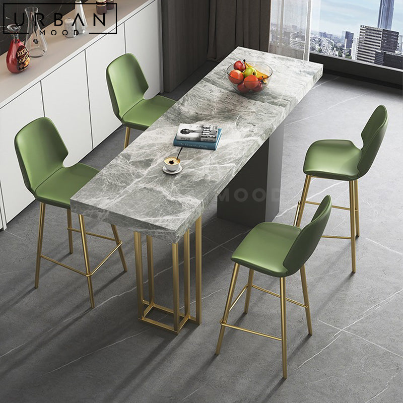 MADRE Modern Sintered Stone Bar Table