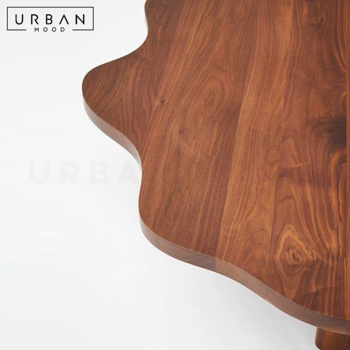MAROUS Modern Solid Wood Coffee Table