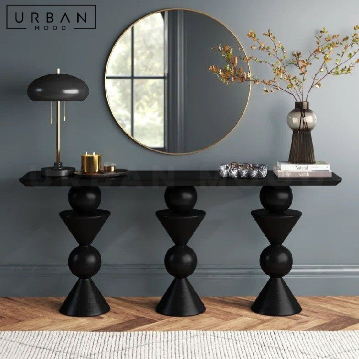 MAI Modern Solid Wood Console Table – Urban Mood