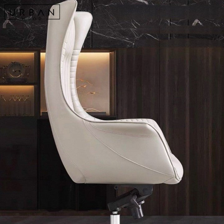 MALAK Modern Leather Office Chair