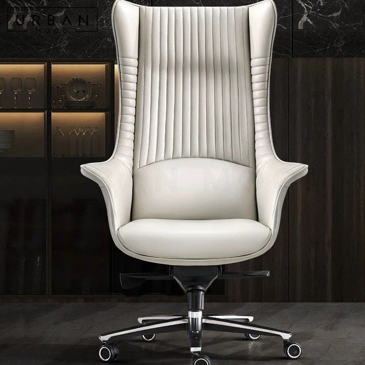 MALAK Modern Leather Office Chair