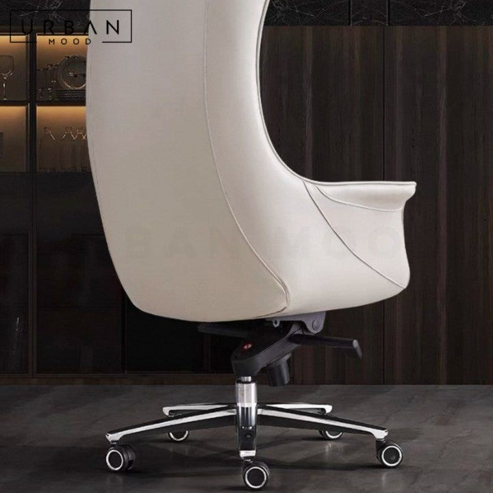 MALAK Modern Leather Office Chair