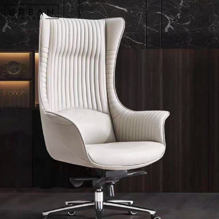 MALAK Modern Leather Office Chair