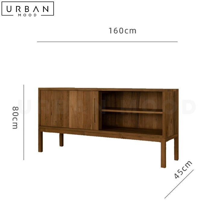 QAS Vintage Solid Wood Sideboard