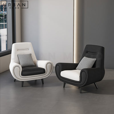 MAGER Modern Velvet Lounge Chair