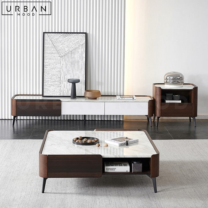 MANDA Modern Sintered Stone Coffee Table