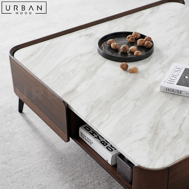 MANDA Modern Sintered Stone Coffee Table