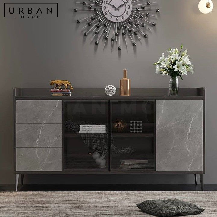 MANISH Modern Sintered Stone Sideboard