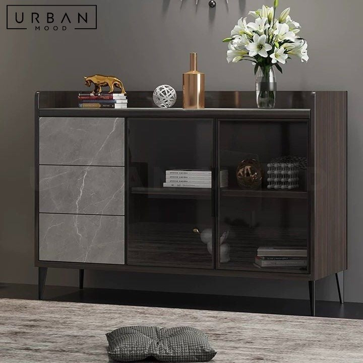 MANISH Modern Sintered Stone Sideboard