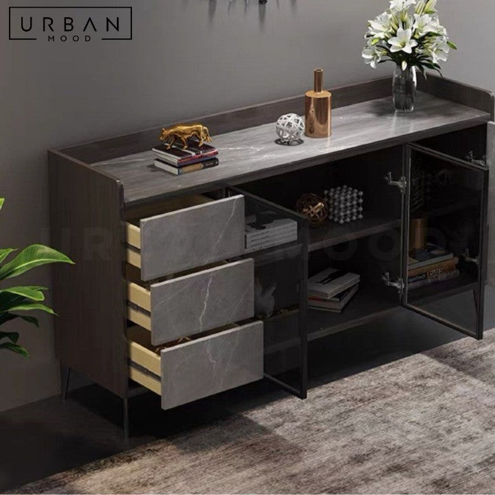 MANISH Modern Sintered Stone Sideboard