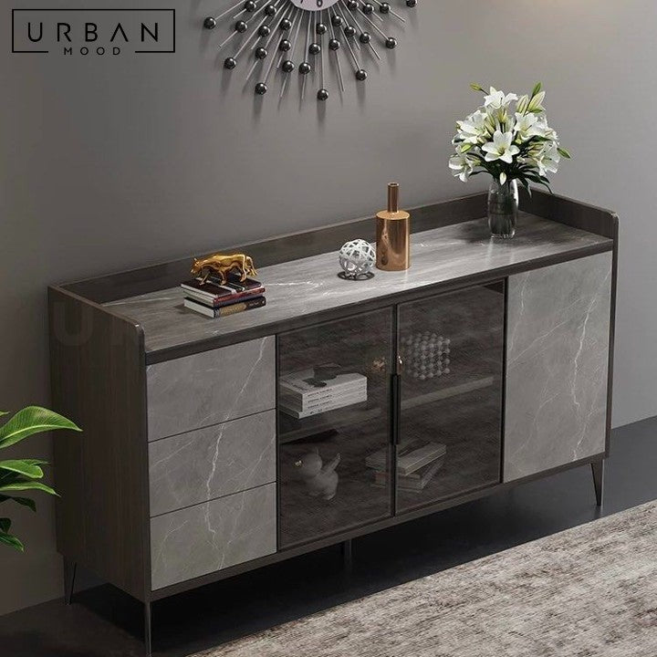 MANISH Modern Sintered Stone Sideboard