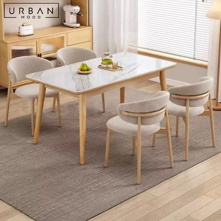 MANN Modern Fabric Dining Chair