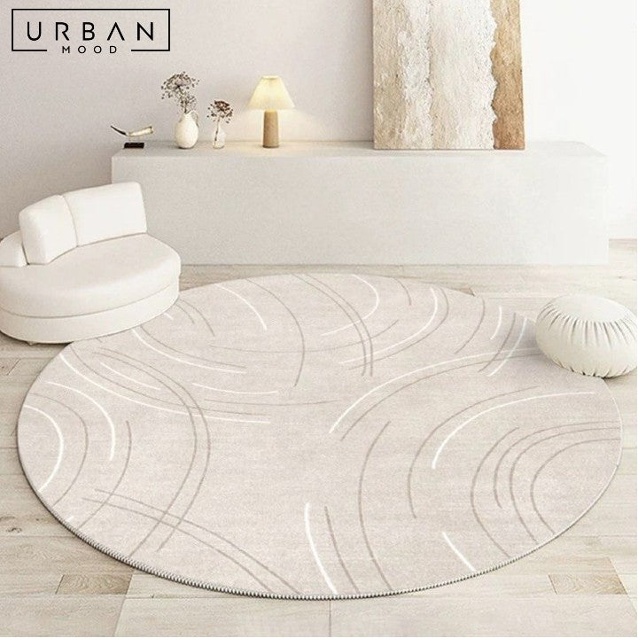 MANOS Modern Round Rug – Urban Mood