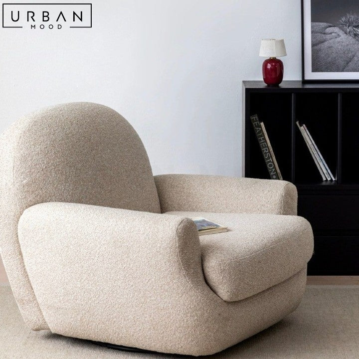 MARANO Modern Boucle Lounge Chair