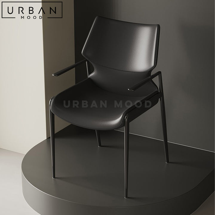 MARIE Modern Leather Dining Chair