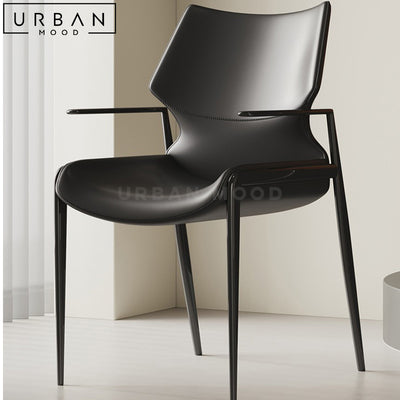 MARIE Modern Leather Dining Chair