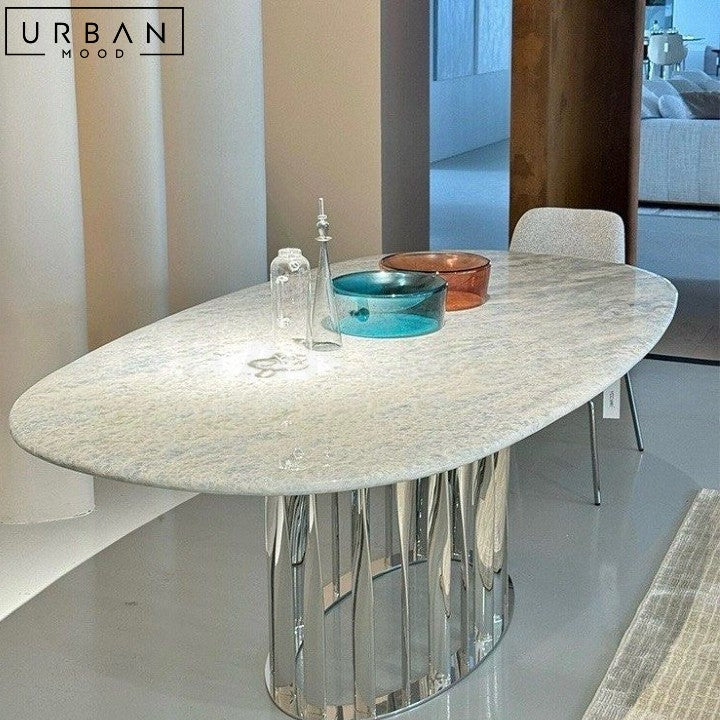 MARIETTA Modern Marble Dining Table