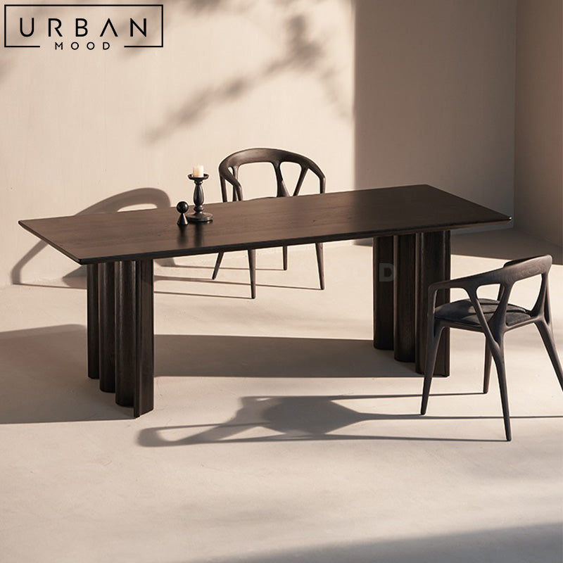 MARKIN Modern Solid Wood Dining Table