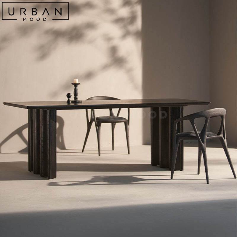 MARKIN Modern Solid Wood Dining Table