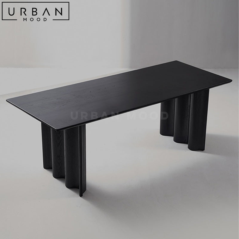 MARKIN Modern Solid Wood Dining Table