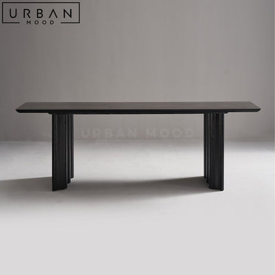 MARKIN Modern Solid Wood Dining Table