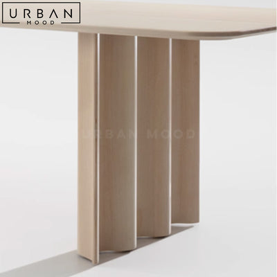 MARKIN Modern Solid Wood Dining Table